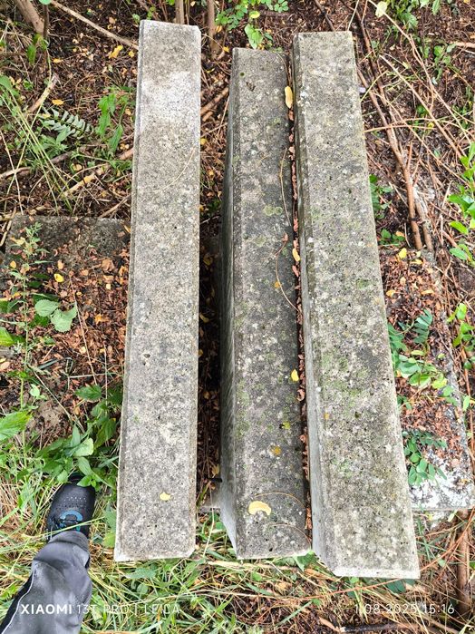 Ściany oporowe typu L. (Podjazd)