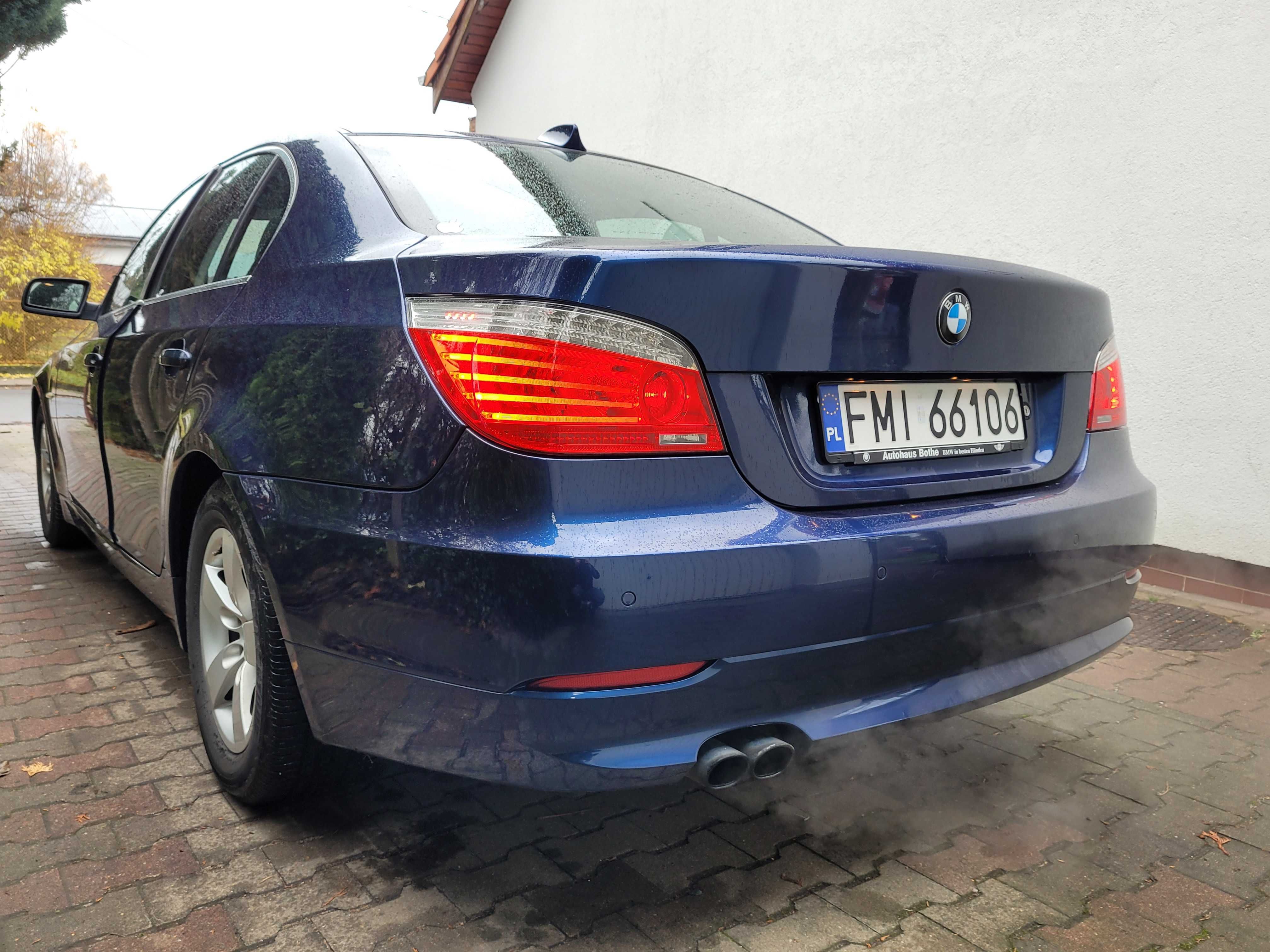BMW 5 E60 2.5 Benzyna 190 KM Lift Zarejestrowany BI-Xenon Navi Alu TOP