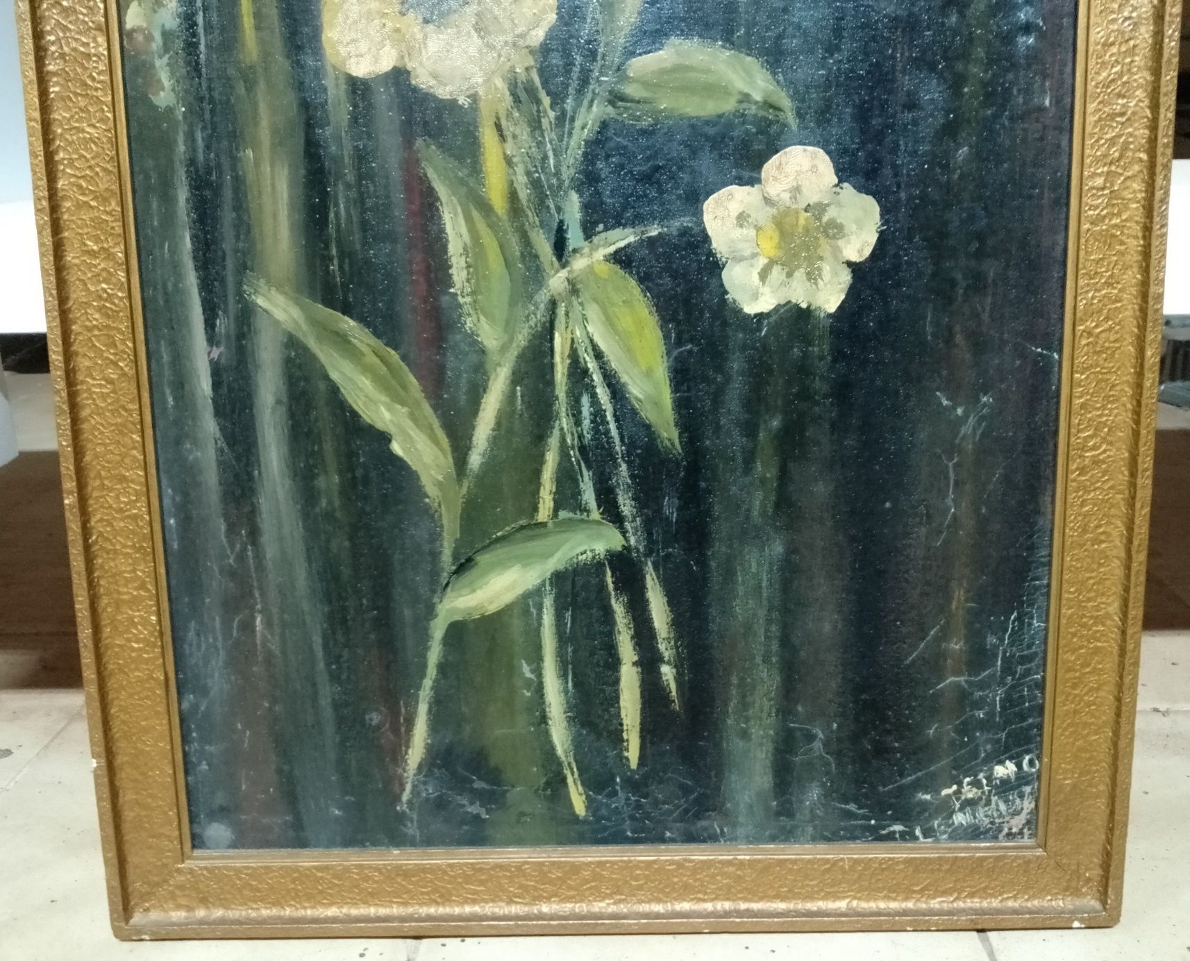 Pintura a óleo dos anos 70