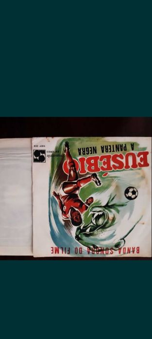 Disco de vinil da Banda sonora do Filme de Eusébio a Pantera