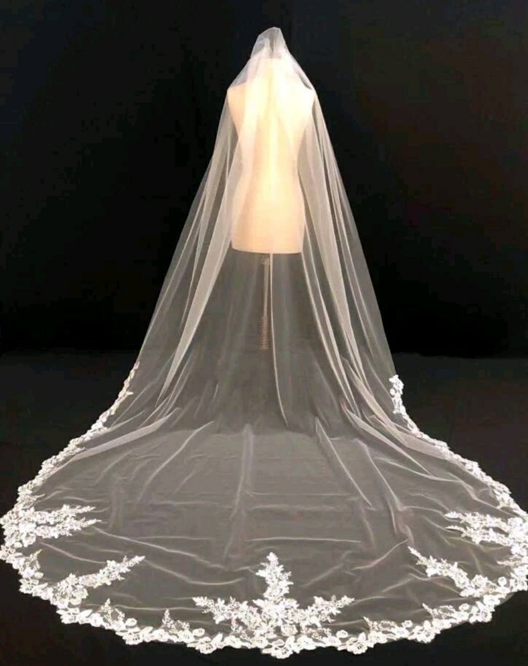 Suknia ślubna + welon 300  cm
