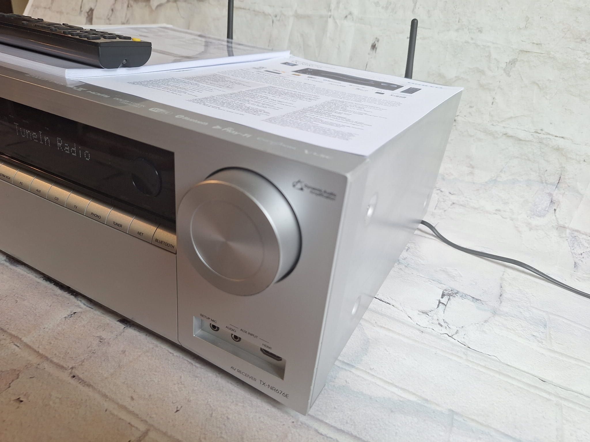 7.2 Onkyo TX-NR676 4k60p Dolby Atmos Vsion HDR BT Wi-Fi