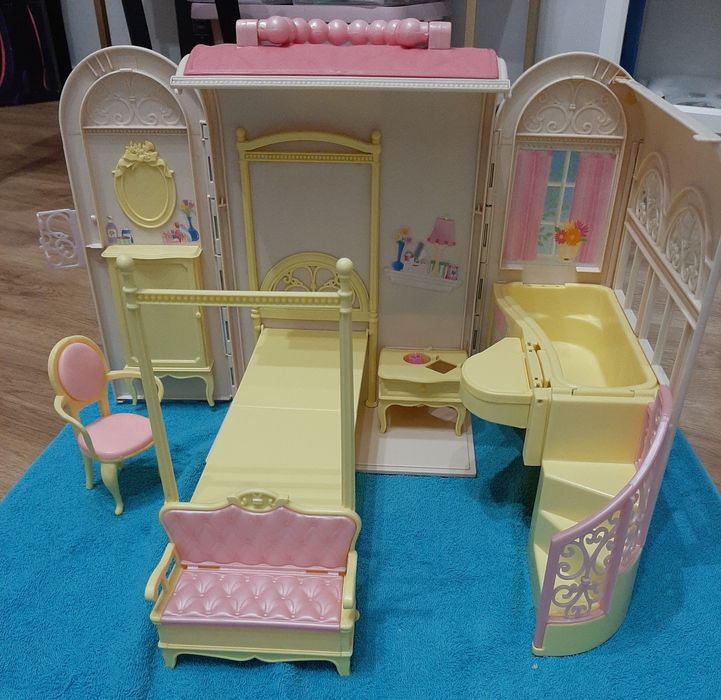Domek dla Barbie Mattel walizka