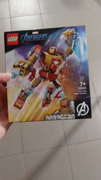 LEGO 76203 Marvel Super Heroes - Mechaniczna zbroja Iron Mana , nowa