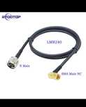Кабель N Male to SMA Male 90°  LMR240 1.5 м