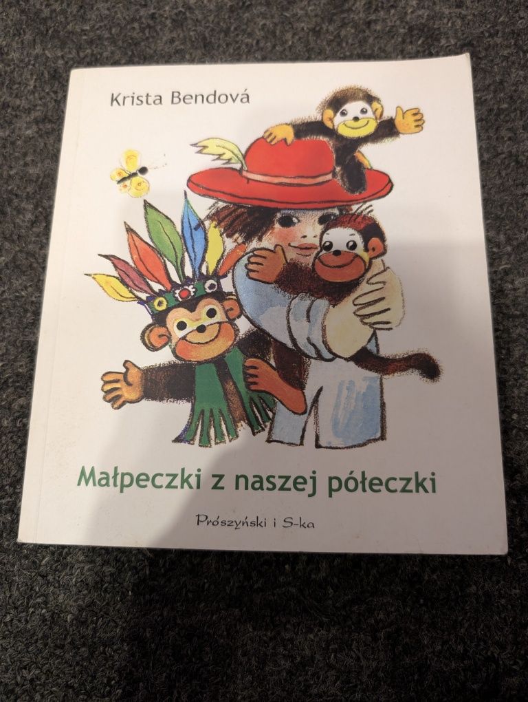 Małpeczki z naszej półeczki - Krista Bendova