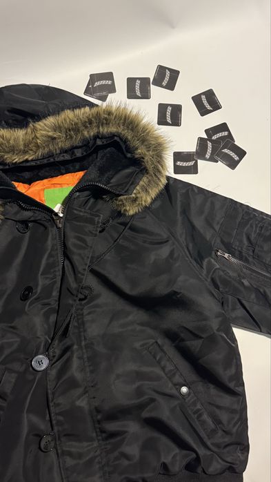 ma1 аляска куртка бомбер alaska утепленная со стемным мехом