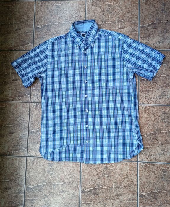 Koszula męska w kratkę