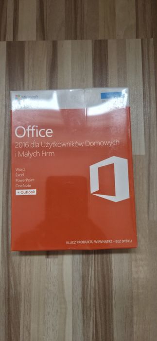 Microsoft Office 2016 nowy zafoliowany