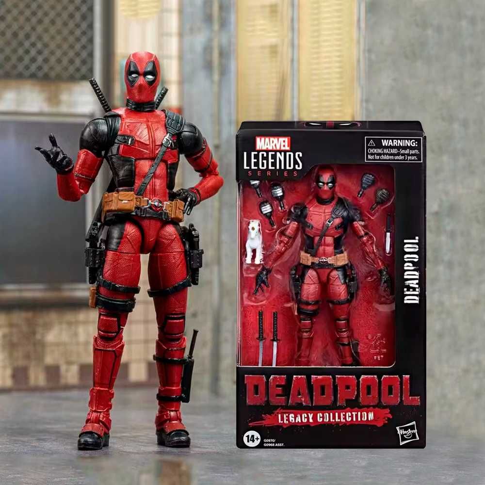 Дэдпул Hasbro Marvel фигурки Deadpool игрушка робот двигается