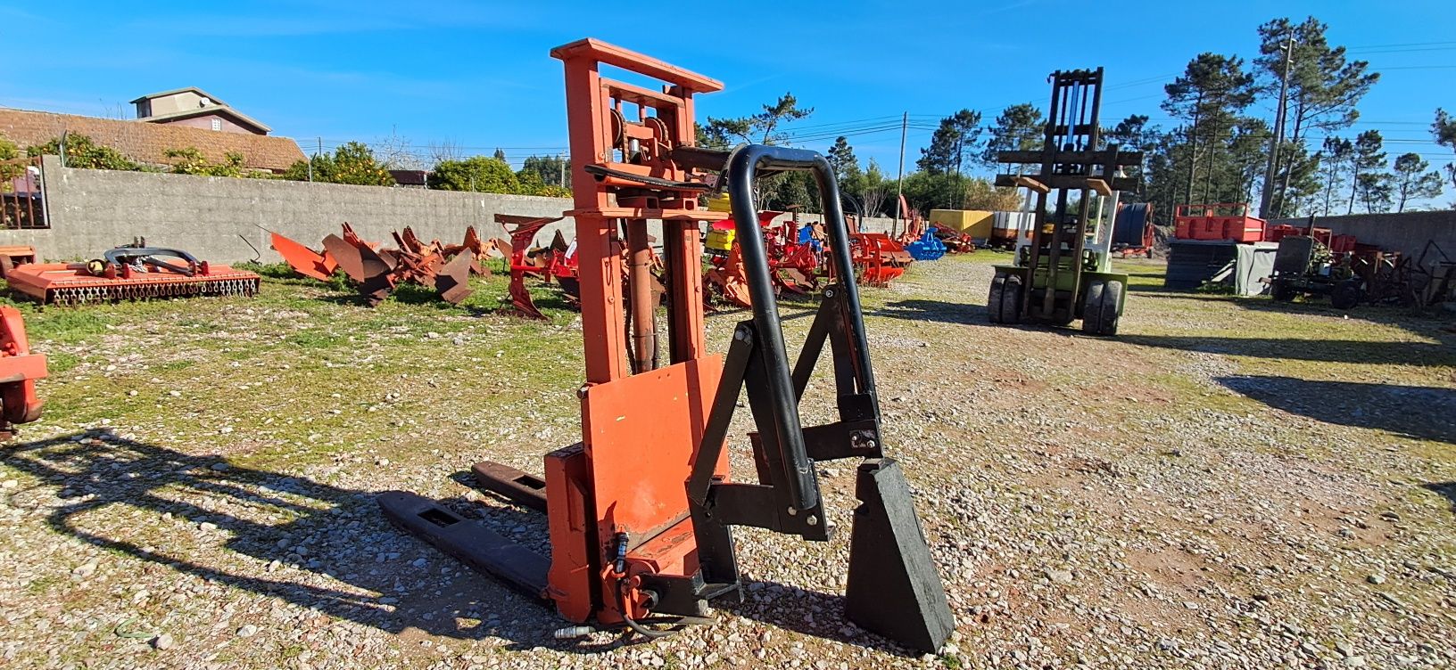 Porta paletes / Empilhador hidraulico p/tractor