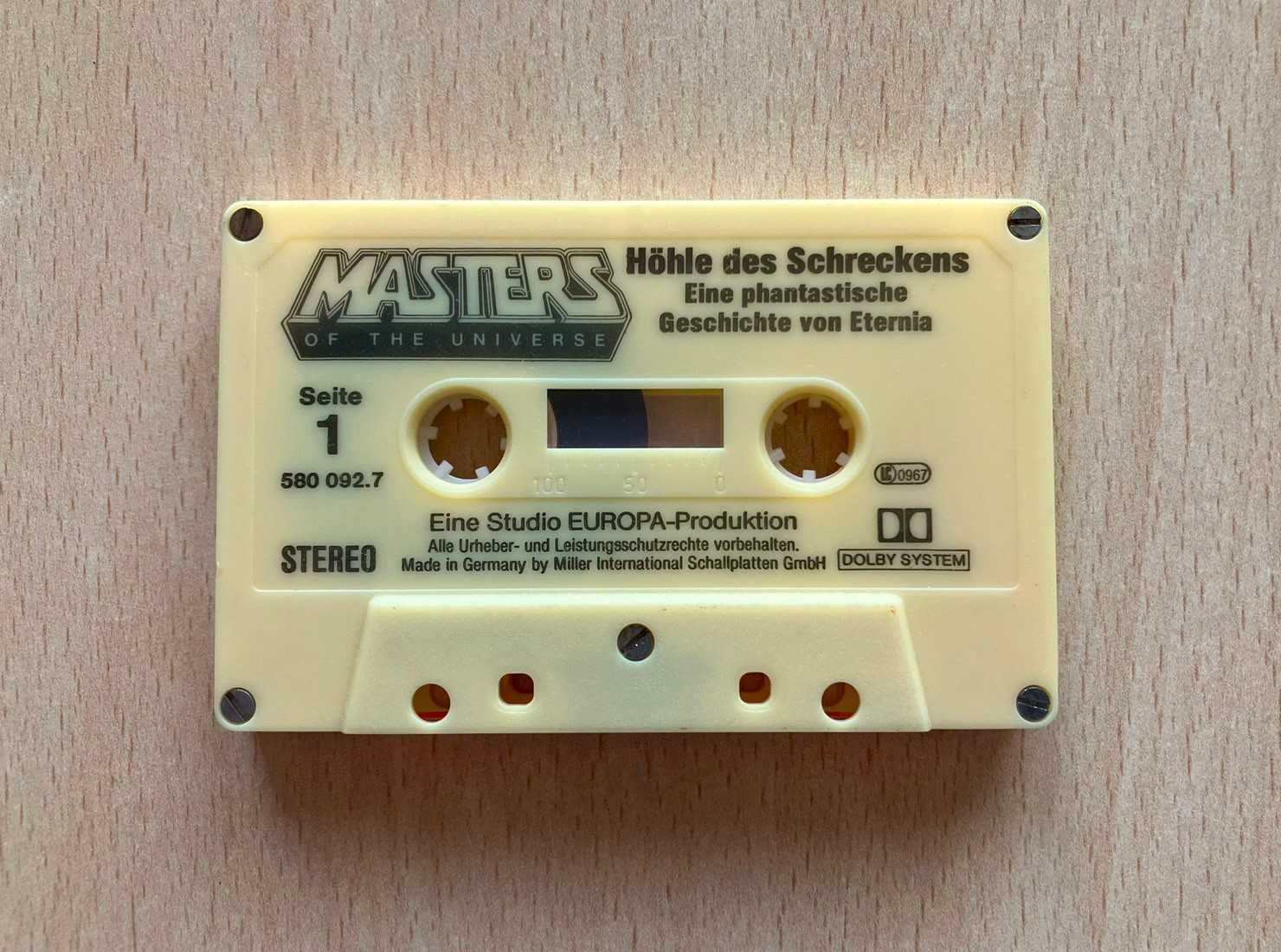 Zestaw 2 kaset magnetofonowych - 'Masters Of The Universe' i 'He Man'