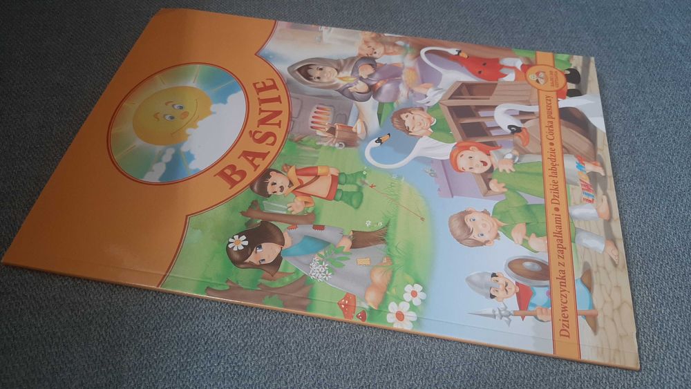 Baśnie rosyjskie Dzikie łabędzie Córka puszczy il. Artur Rajch