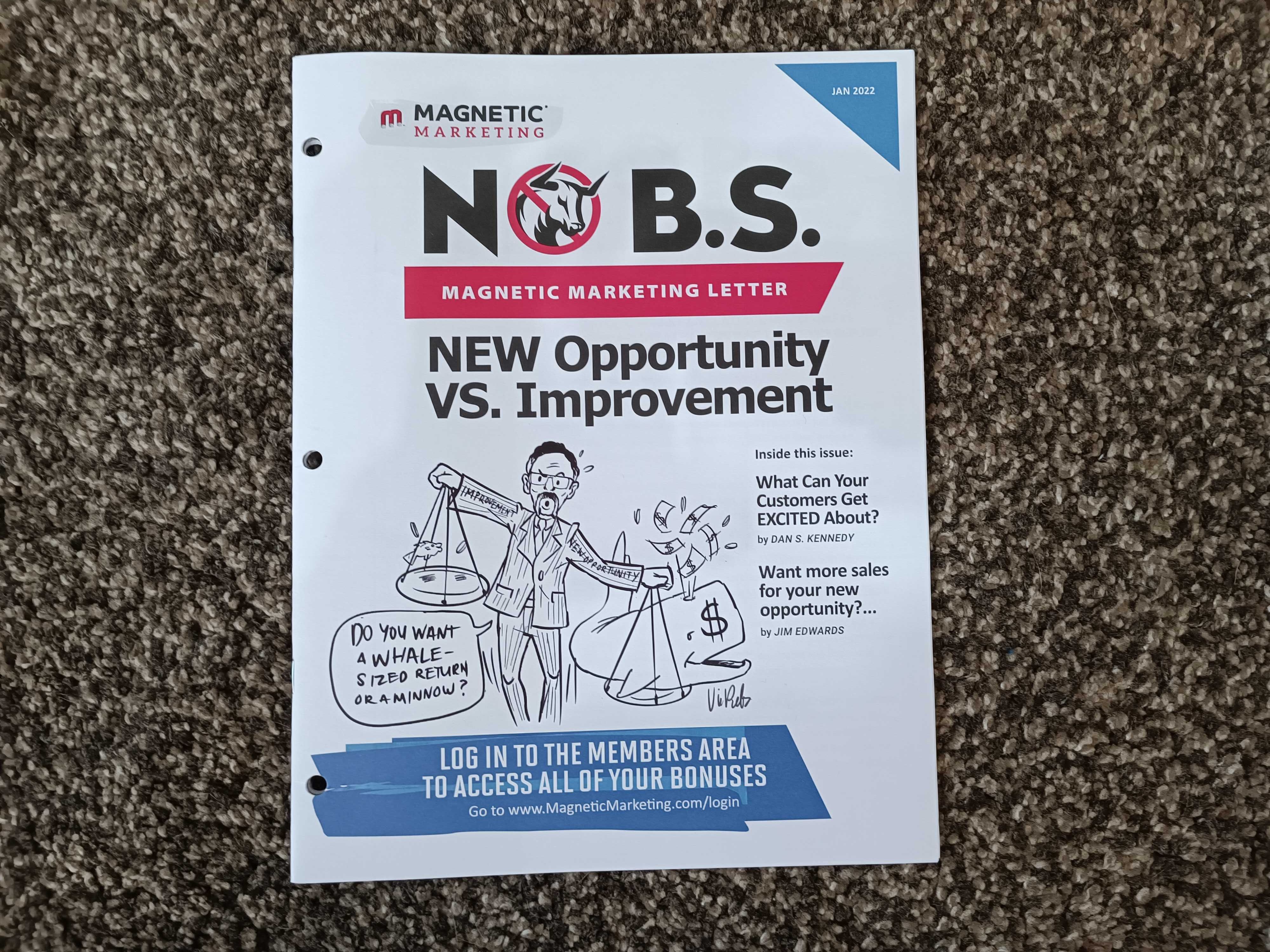 NOB.S. & Behind The Scenes - Dan Kennedy & Russel Brunson Newsletter