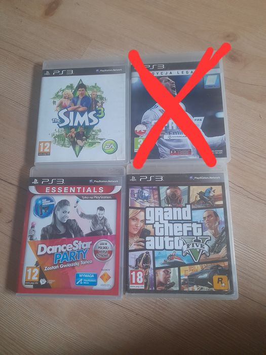 Kilka gier na ps3