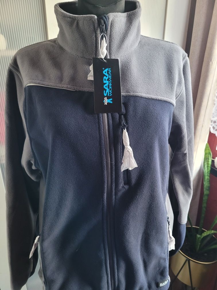 Bluza gruba  polarowa męska comfort