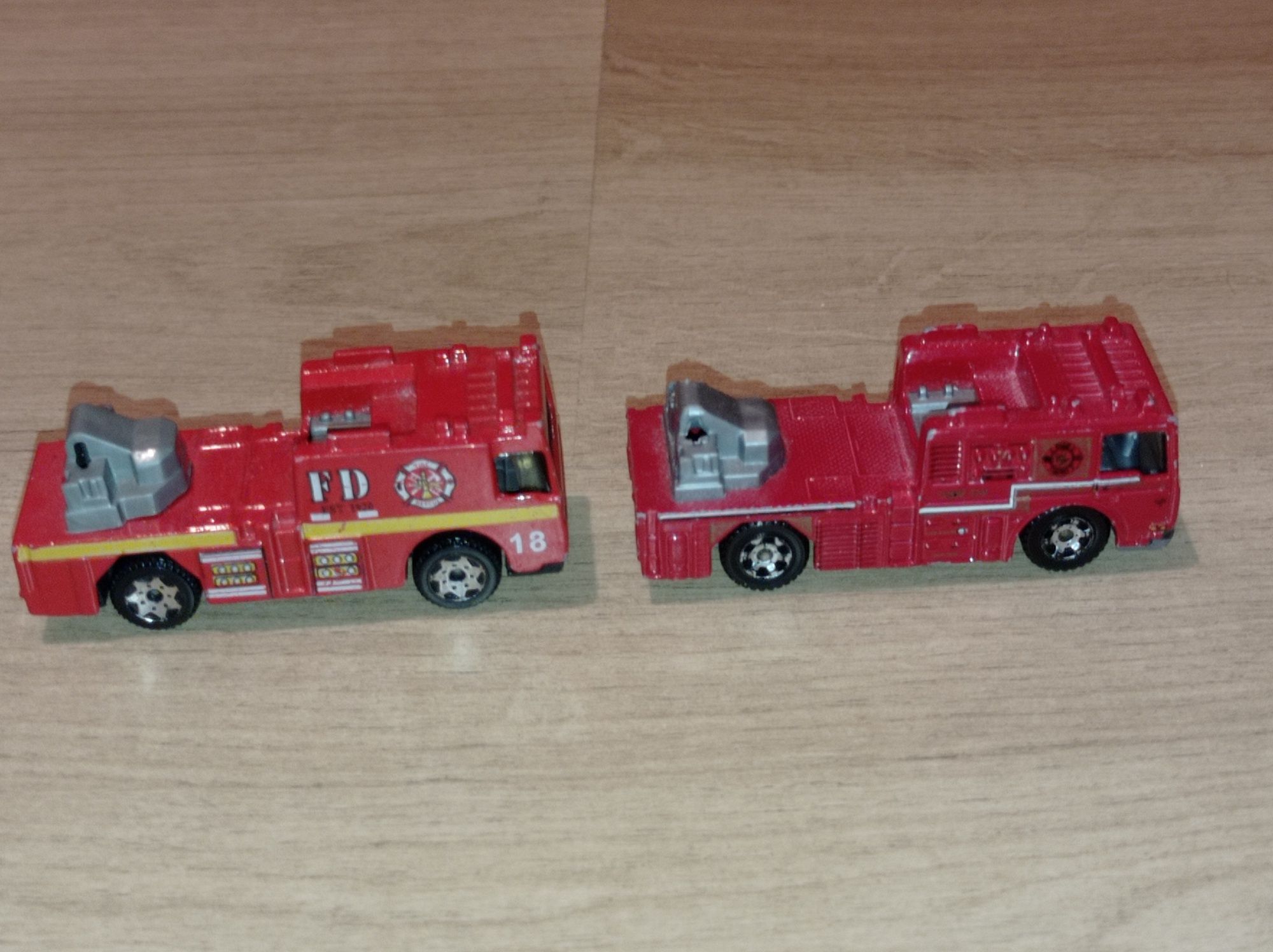 ZESTAW dwa modele straż pożarnej, Matchbox i inny