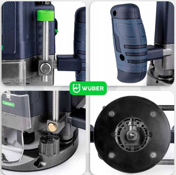 FREZARKA Górnowrzecionowa Elektryczna Do Drewna Zestaw XXL - WYPRZEDAŻ