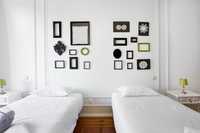 Cabeceira de cama single - quadros decorativos