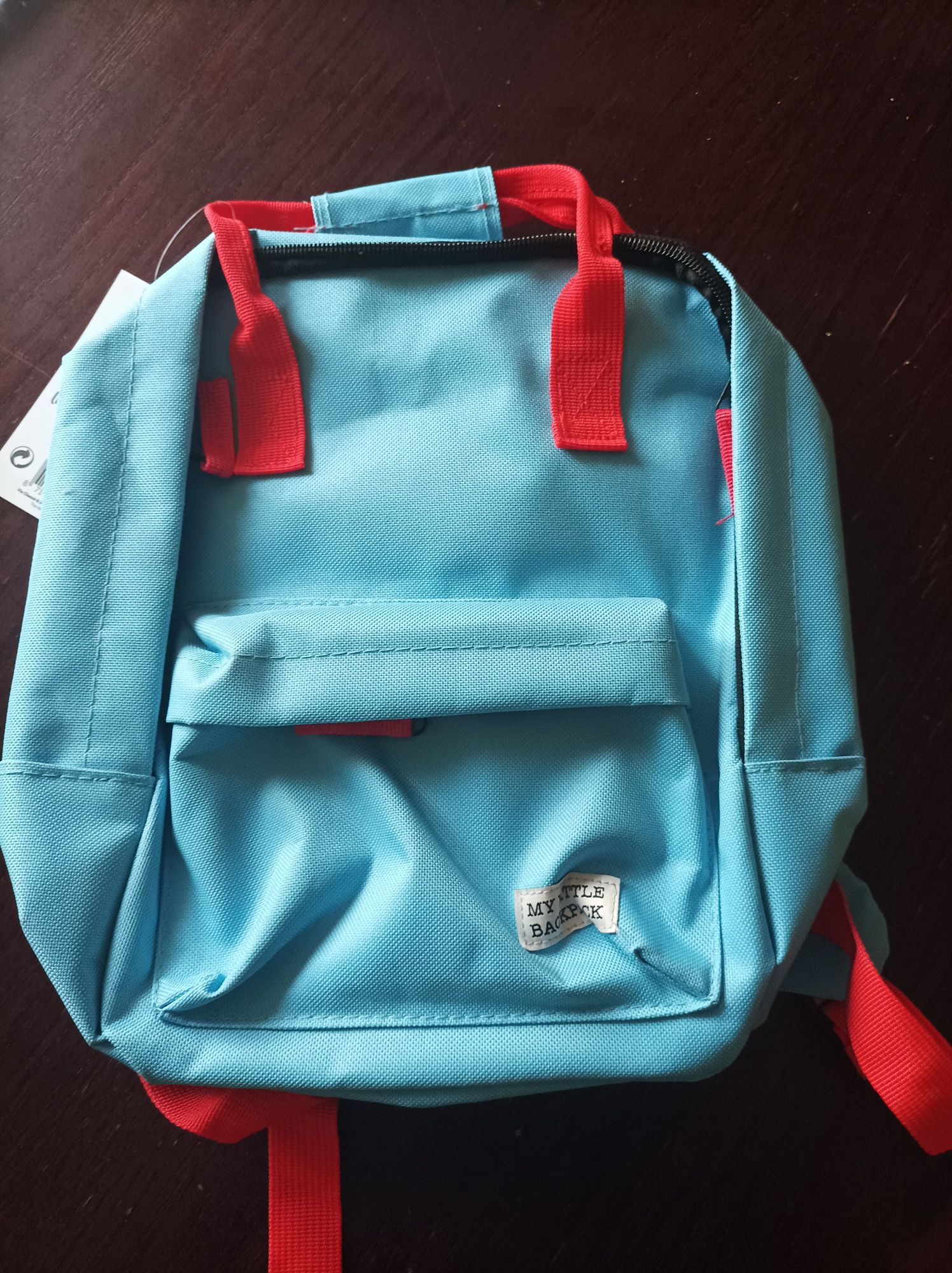 Plecak teczka błękitny nowy