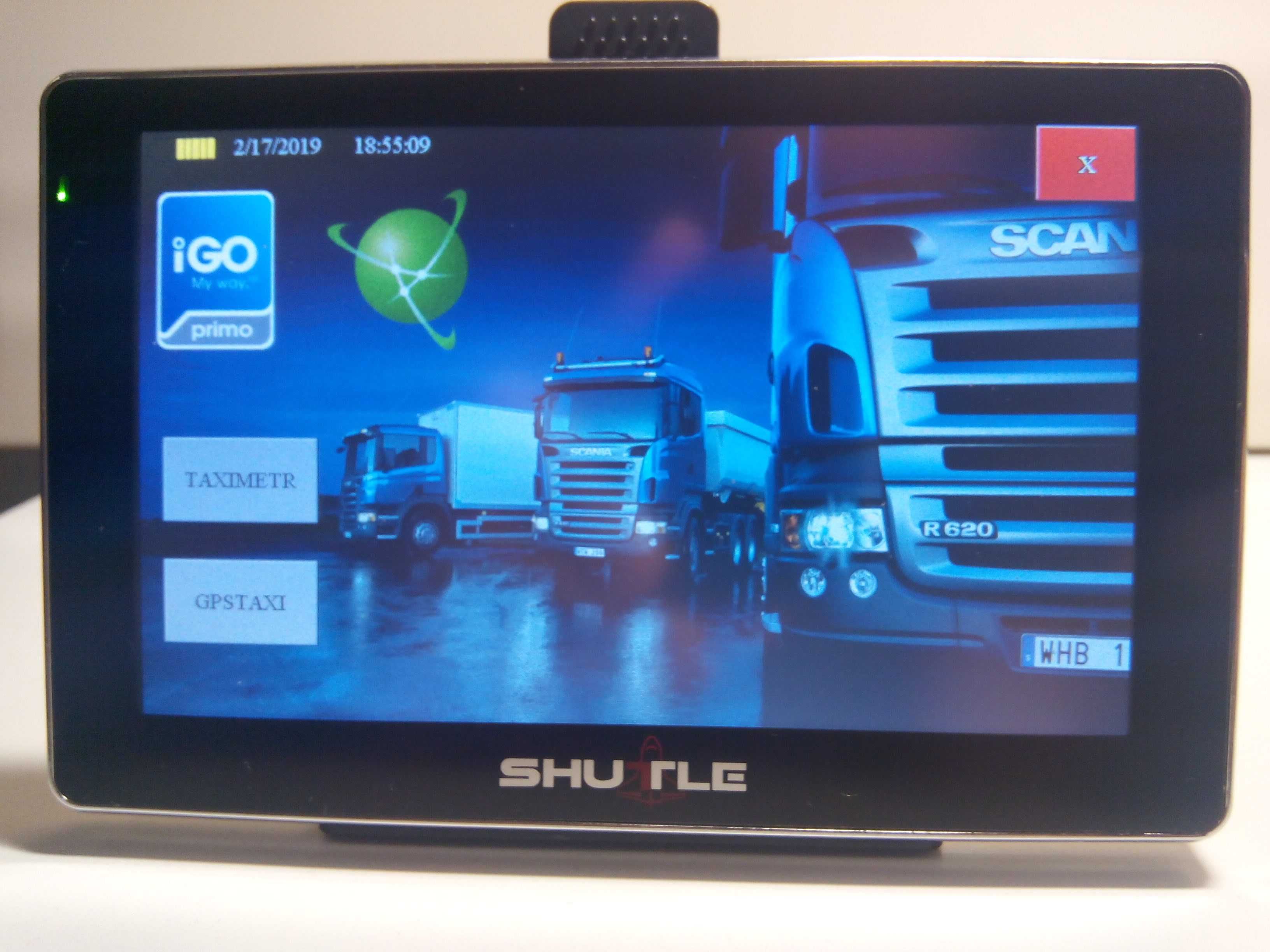 Автомобільний GPS навігатор Shuttle 5'' (Україна + Європа), IGO Truck!