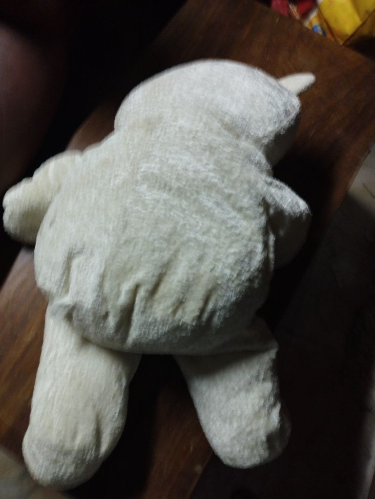 Urso de peluche Branco grande 85cm