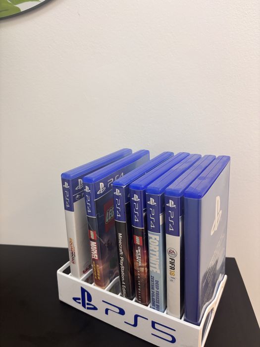 Stojak na 10 gier PlayStation | Podstawka na gry Playstation
