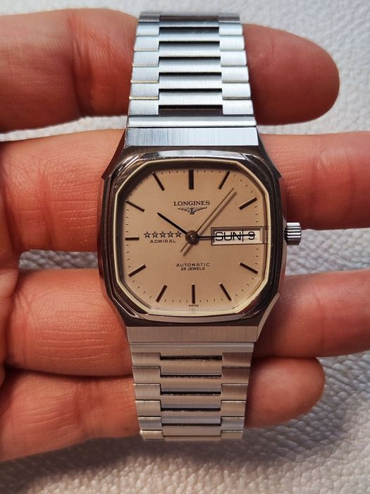 Zegarek automatyczny Longines Admiral 5 Starts, vintage