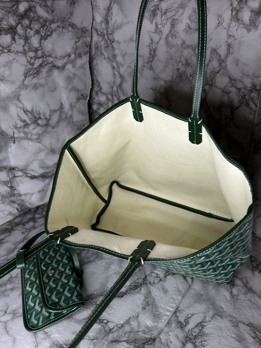 Сумка кожаная и конва Goyard оригинал номерная