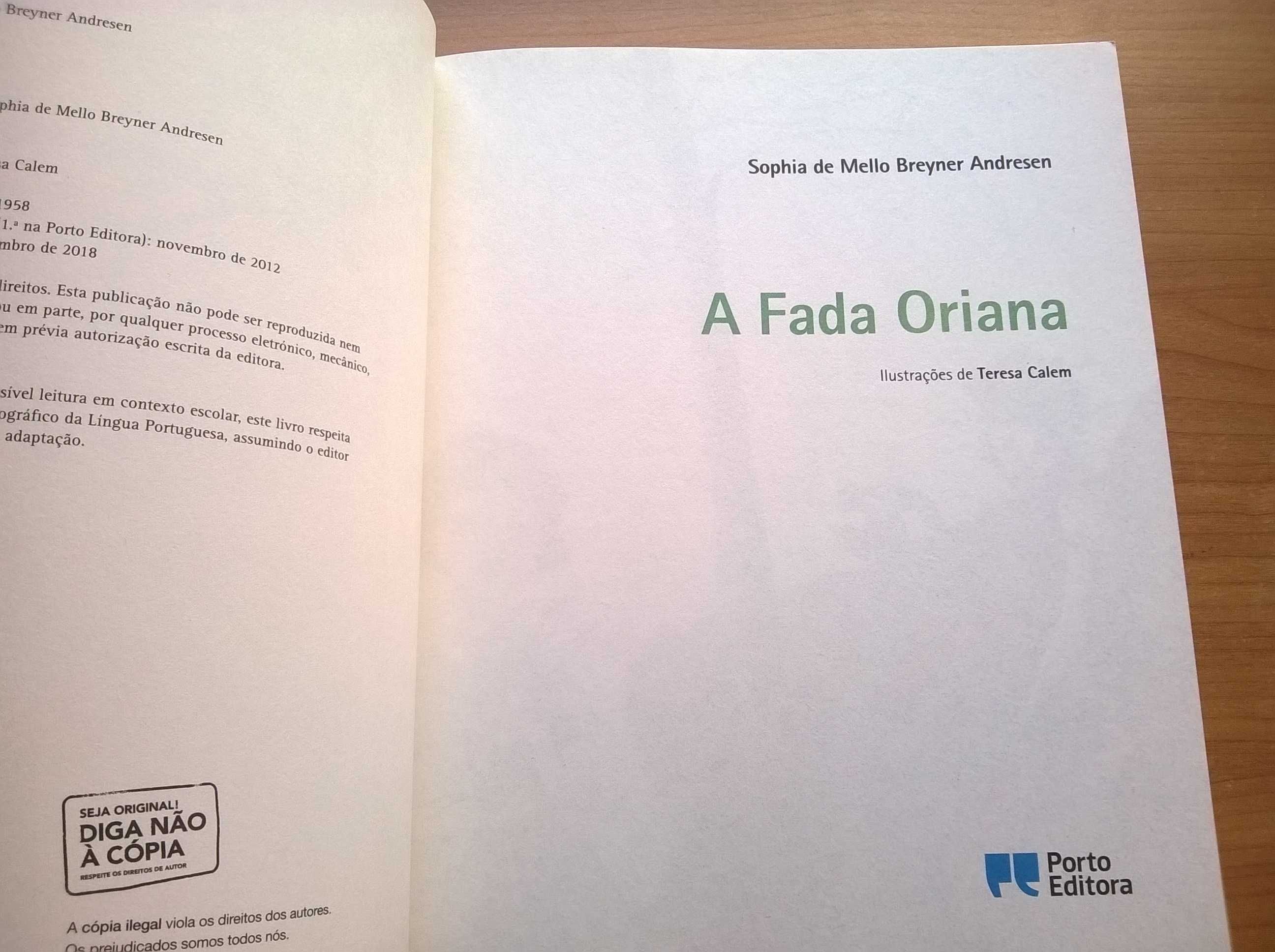 A Fada Oriana - Sophia de Mello Breyner Andresen