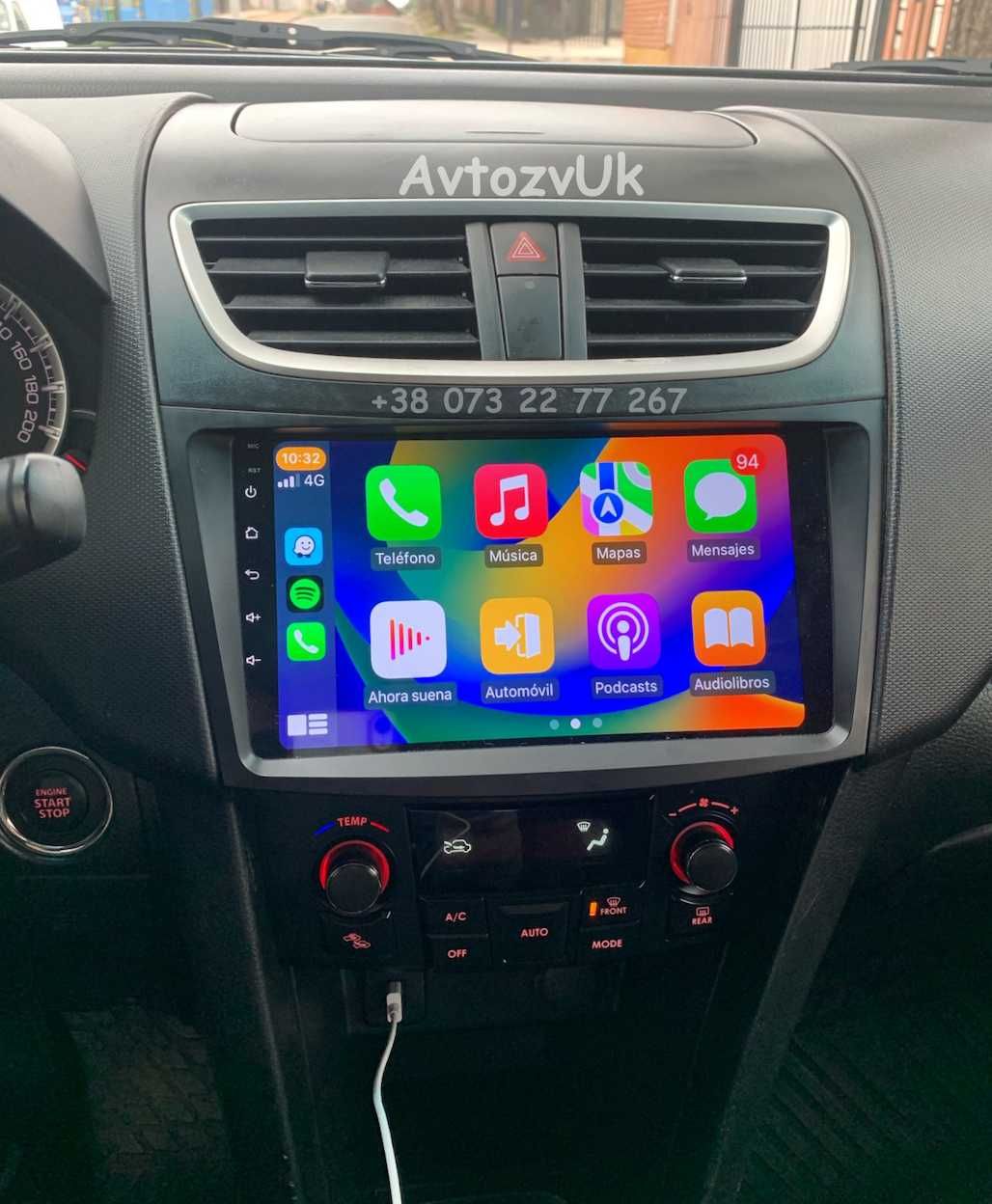 Магнитола SWIFT Suzuki LIANA Свифт Лиана GPS 2 дин CarPlay Android 13