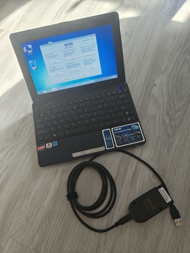 Vcds Hex V2 plus Netbook