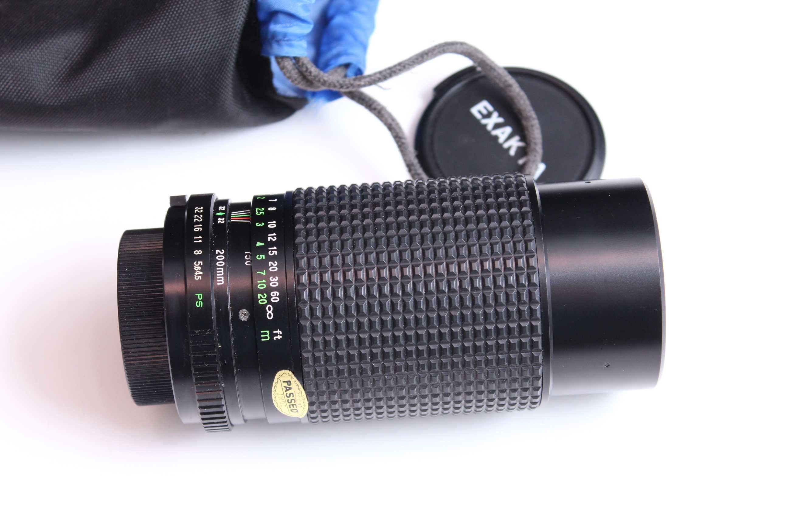 Obiektyw M42 EXAKTA zoom 75-200 1:4.5 MC