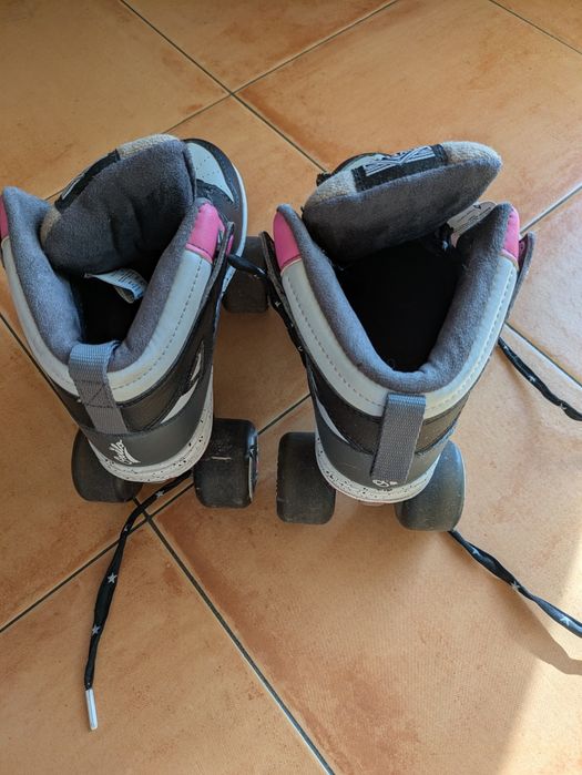 Patins 4 rodas Decathlon tamanho 38