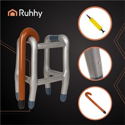 Dmuchany balkonik z laską przebranie