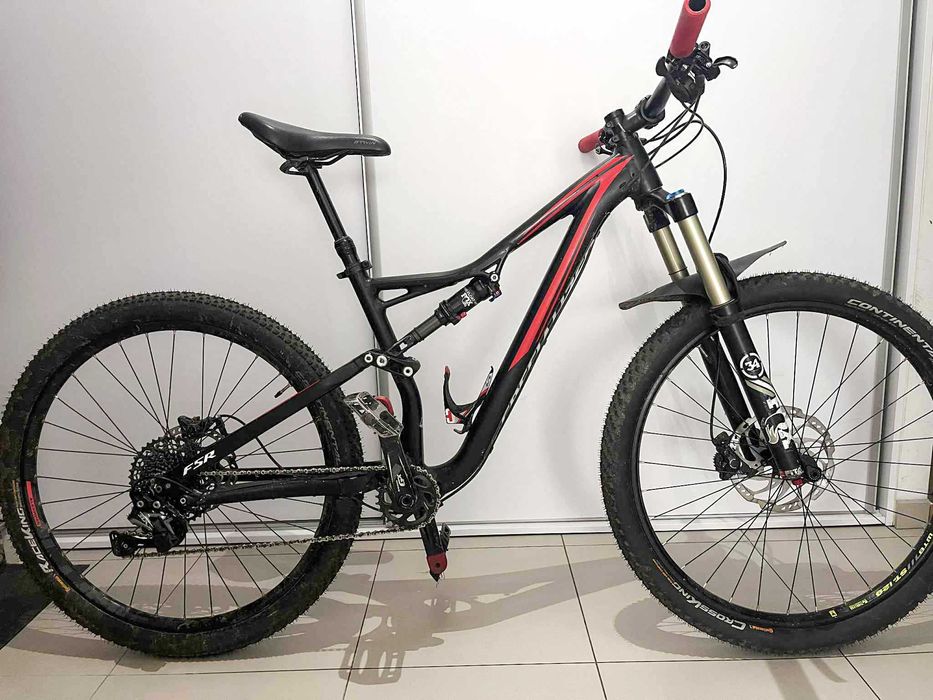 Stumpjumper FSR Comp 6Fattie (alu) na FOX-ach, skok 150 mm, rozm. M