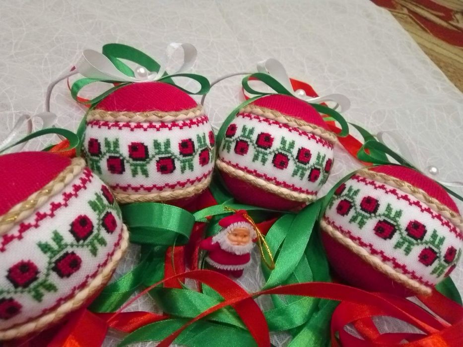 Ялинкові прикраси ручної роботи