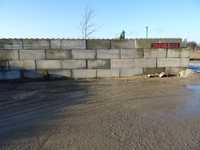 Mury Oporowe Bloki betonowe 150x60x60 cm