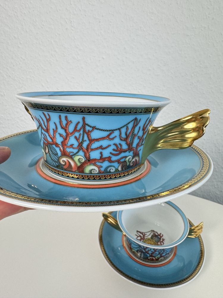 Bulionówka Ze spodkiem Rosenthal Versace Medusa
