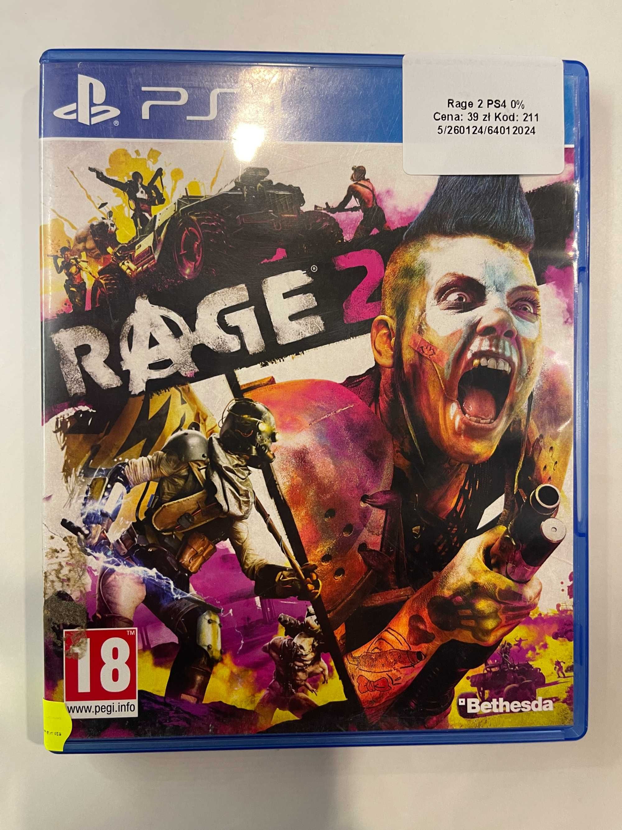 Rage 2 PS4 Playstation 4