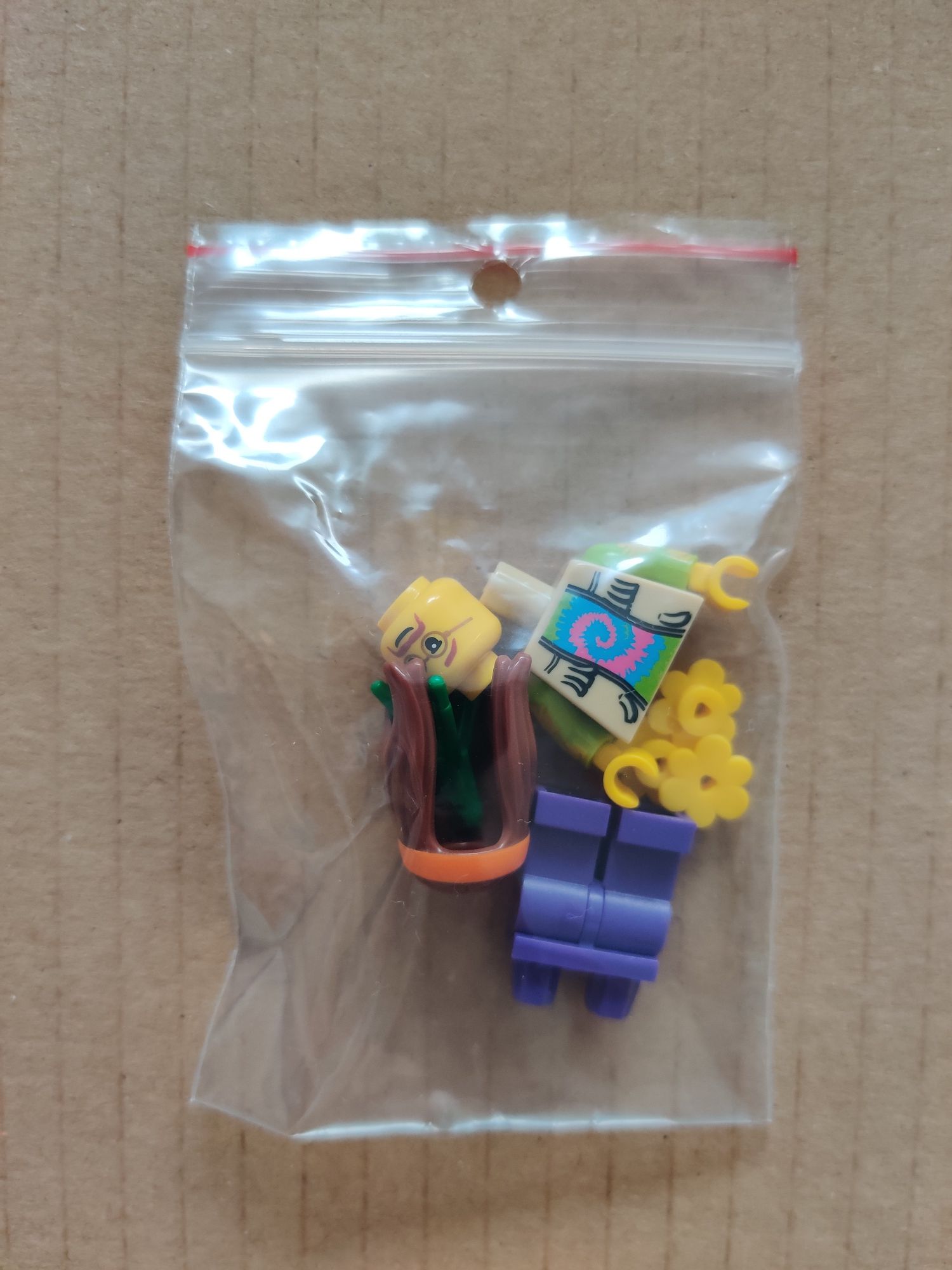 LEGO minifigurka - Hipis (Hippie), Series 7
