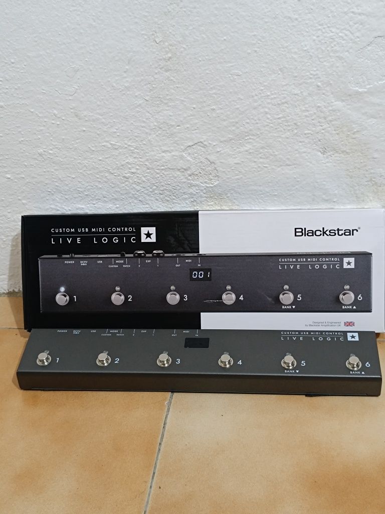 Controlador midi Blackstar Live Logic