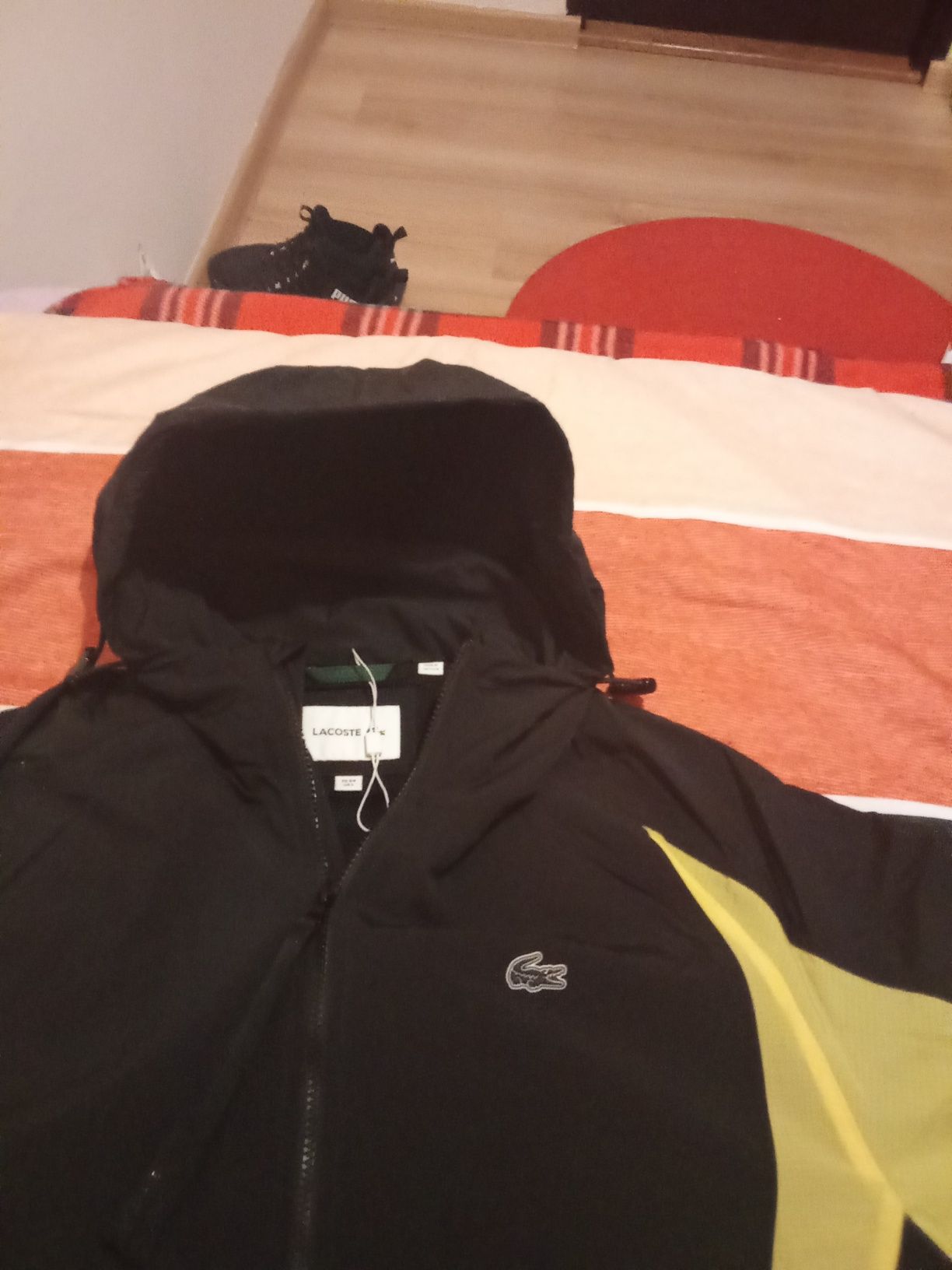 Kurtka wiatrówka Lacoste
