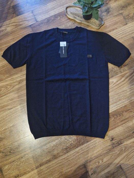 Sweterek męski L granat dg męski