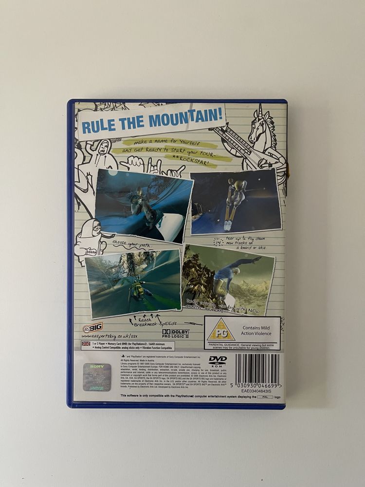 GRA PS2 - Hit - SSX Snowboard Sporty zimowe