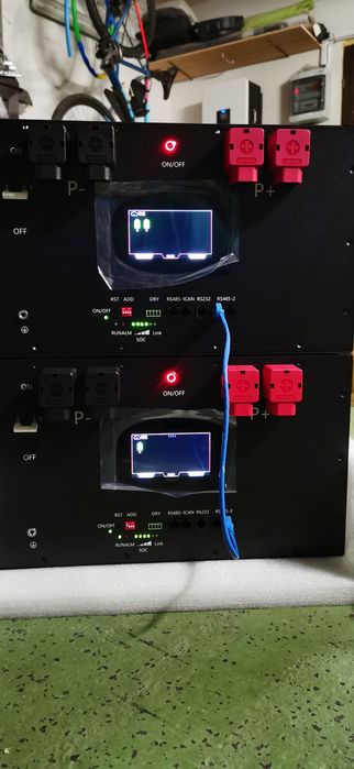 Magazyn Energii 48V 14.4kwh - 16kWh JKBMS V19 200A UART GAŚNICA