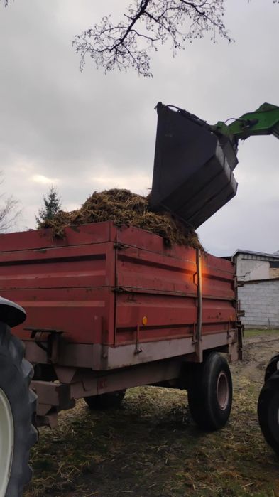 Przyczepka wywrotka jednoosiowa