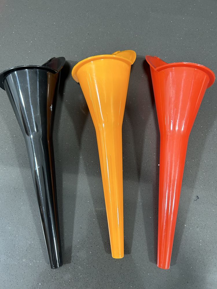 Funil de plastico