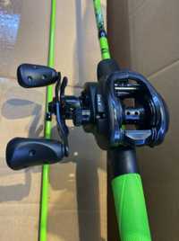 Abu Garcia REVO X multiplikator + wędka 1.98M 15-45G