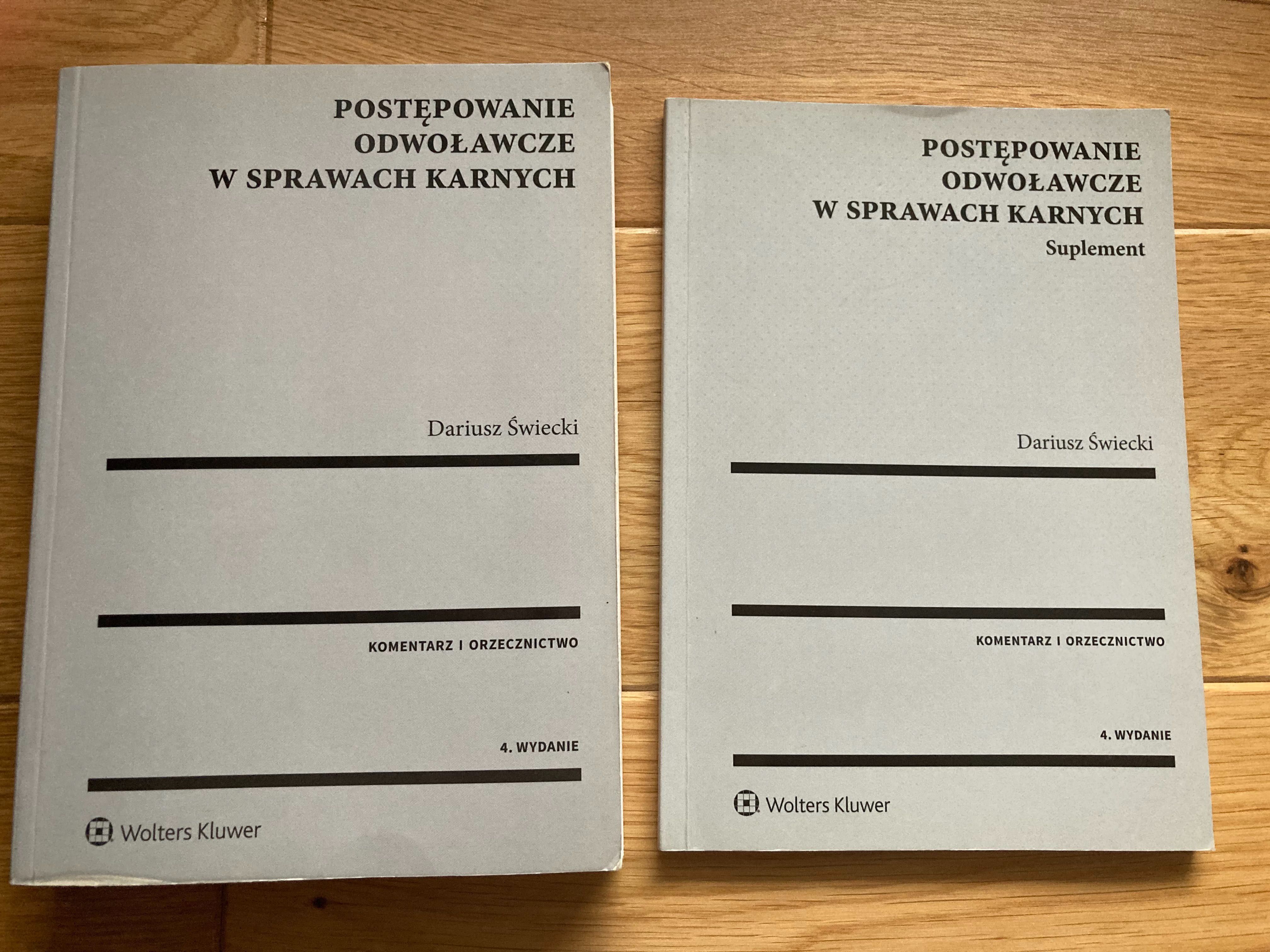 Postępowanie odwoławcze w sprawach karnych, D. Świecki wyd. 4